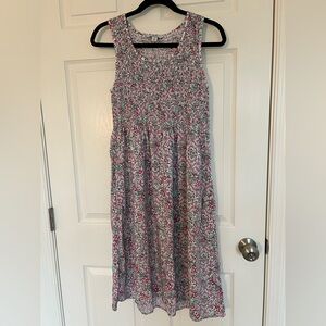 Croft & Barrow Smocked Midi Sundress – Petites PS